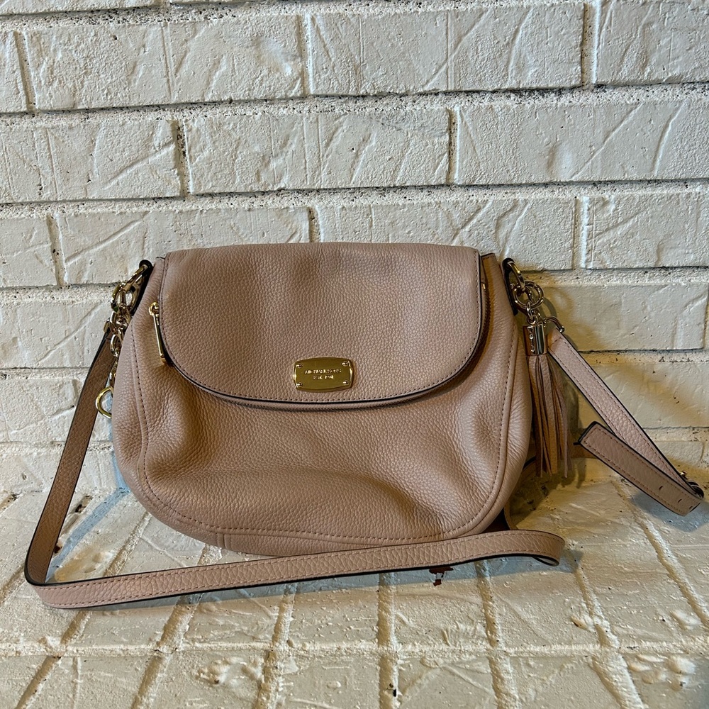 Michael Kors satchel crossbody purses in blush